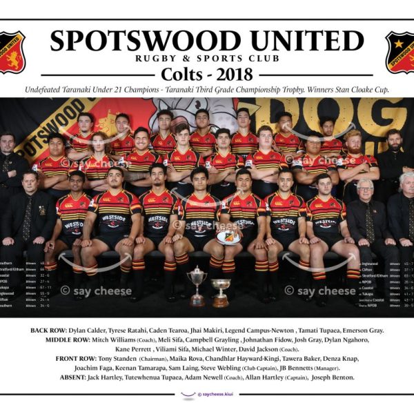 2018 Spotswood United Colts