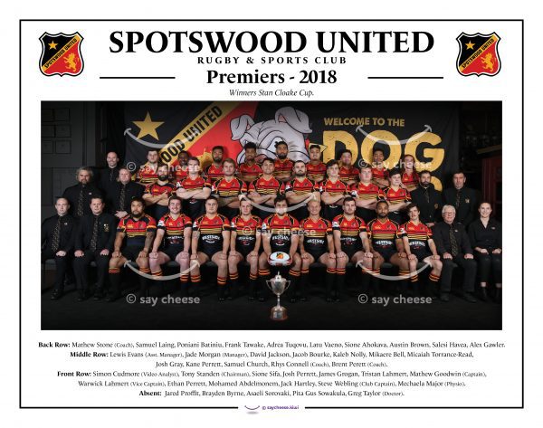 2018 Spotswood United Premiers [2018SPOTPREM]
