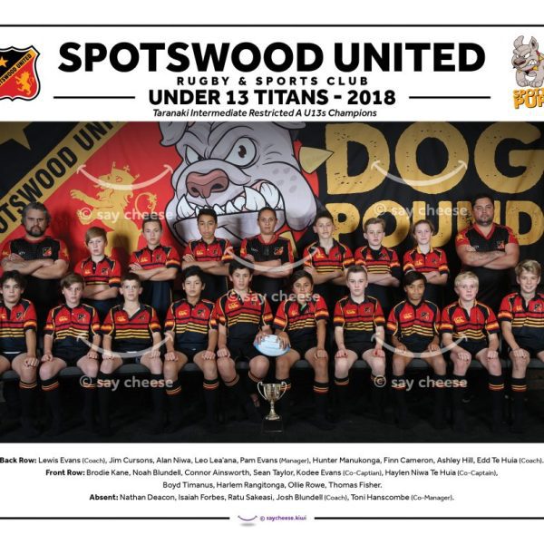 2018 Spotswood United Under 13