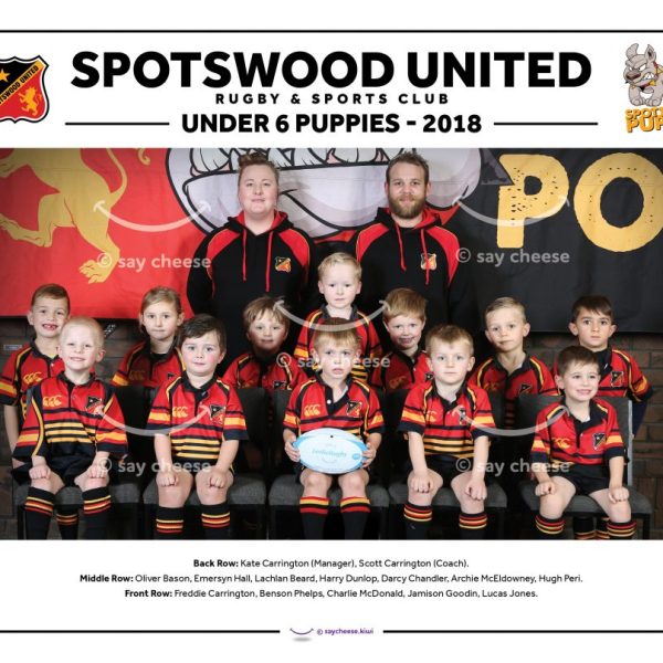 2018 Spotswood United Under 6 Puppies