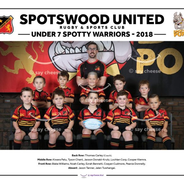 2018 Spotswood United Under 7 Spotty Warriors