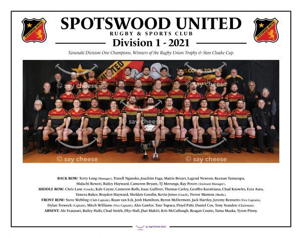 2021 Spotswood United Division 1 [2021SPOTDIV1] champs