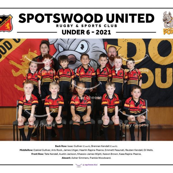2021 Spotswood United Under 6