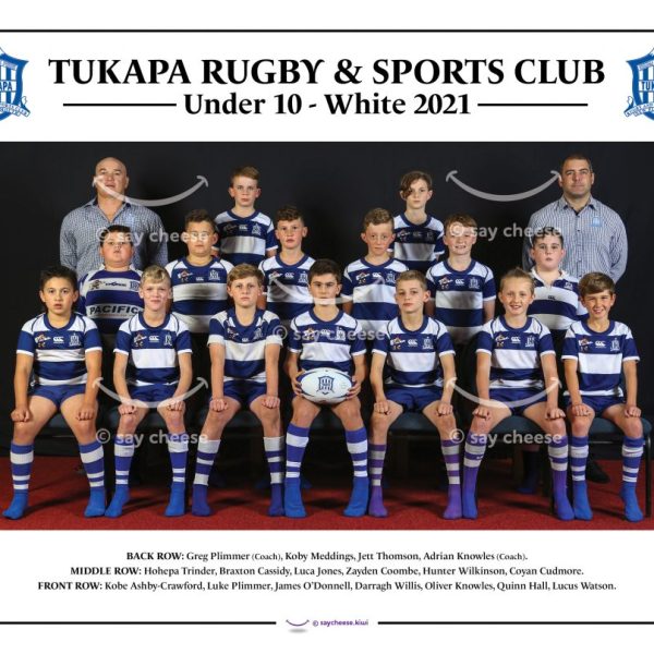 2021 Tukapa Under 10 White