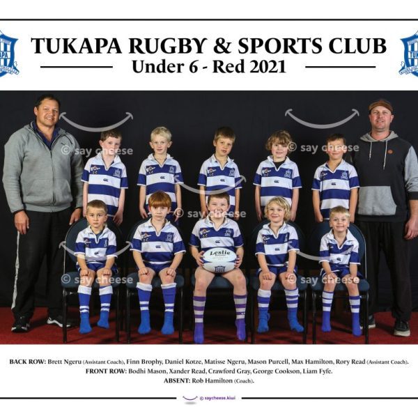 2021 Tukapa Under 6 Red