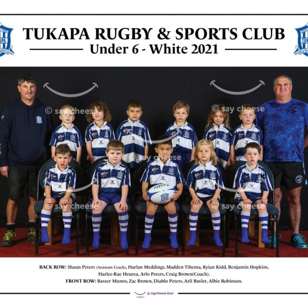 2021 Tukapa Under 6 White