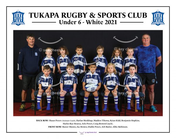 2021 Tukapa Under 6 White [2021TUKAU6WHI]