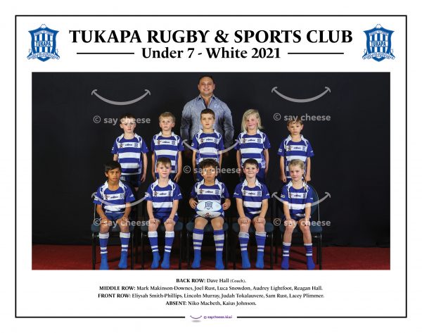 2021 Tukapa Under 7 White [2021TUKAU7WHI]