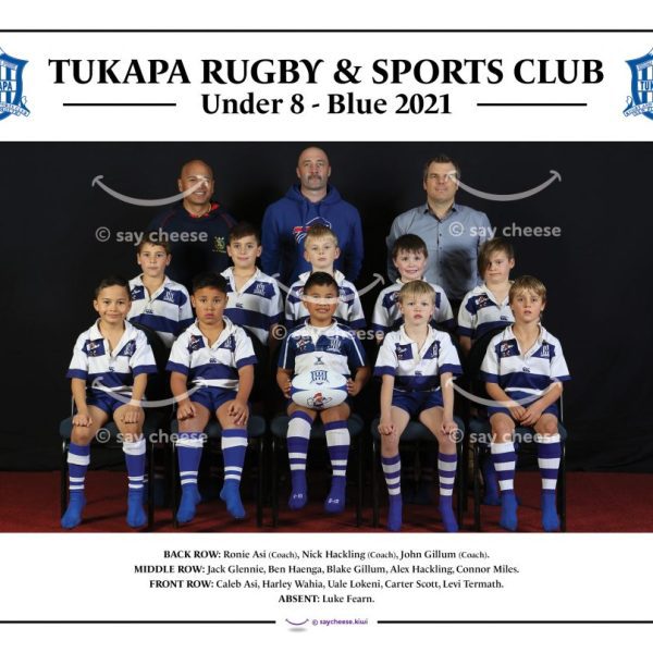 2021 Tukapa Under 8 Blue