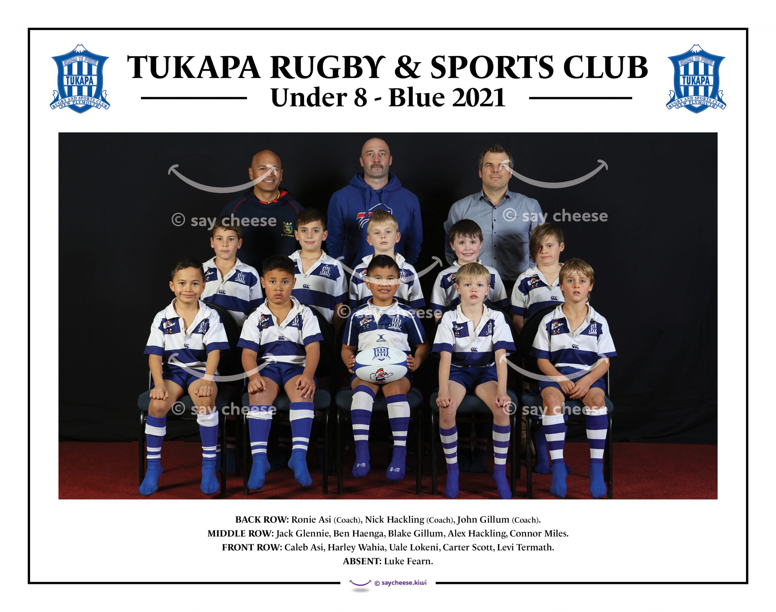 2021 Tukapa Under 8 Blue [2021TUKAU8BLU]