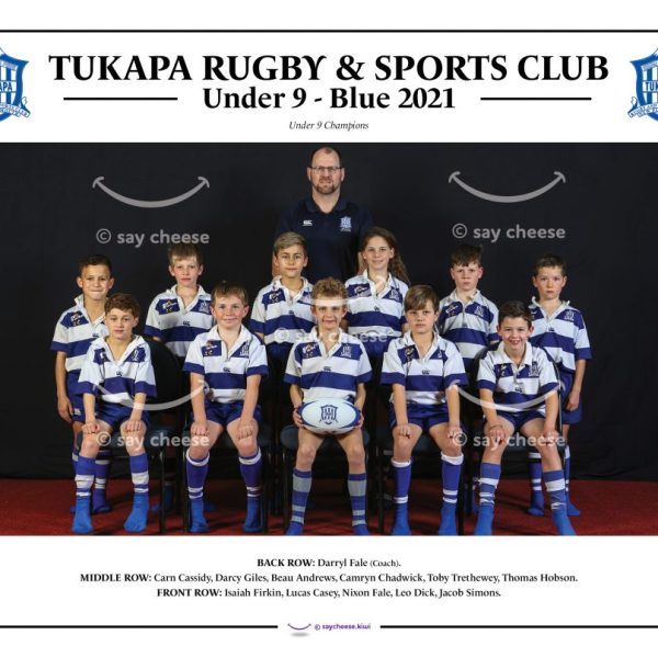 2021 Tukapa Under 9 Blue