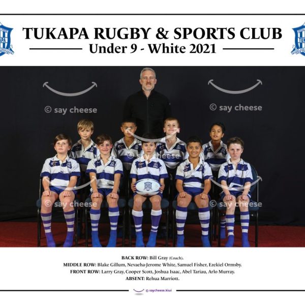 2021 Tukapa Under 9 White