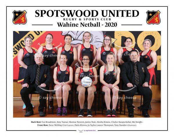 2020 Spotswood Netball Wahine [2020SPOTNETWAH]