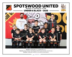 2020 Spotswood United Under 6 Black [2020SPOTU6BLA]
