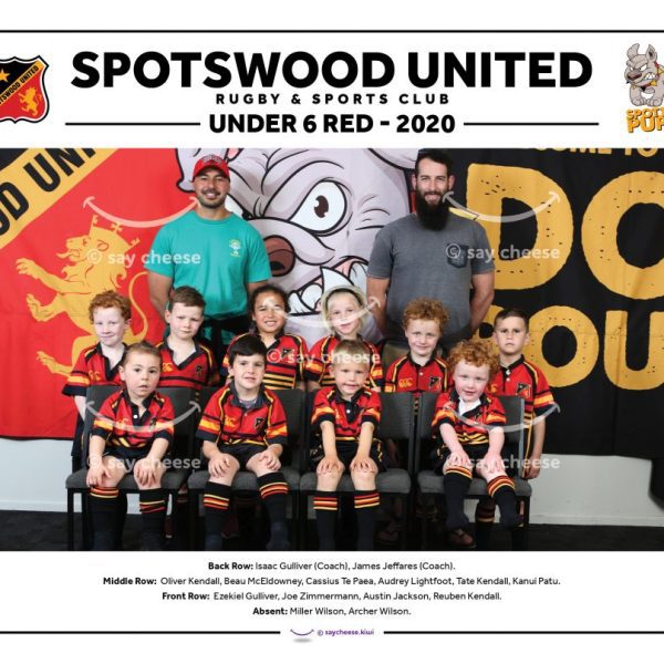 2020 Spotswood United Under 6 Red