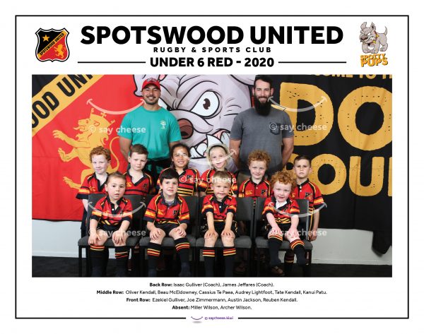 2020 Spotswood United Under 6 Red [2020SPOTU6RED]