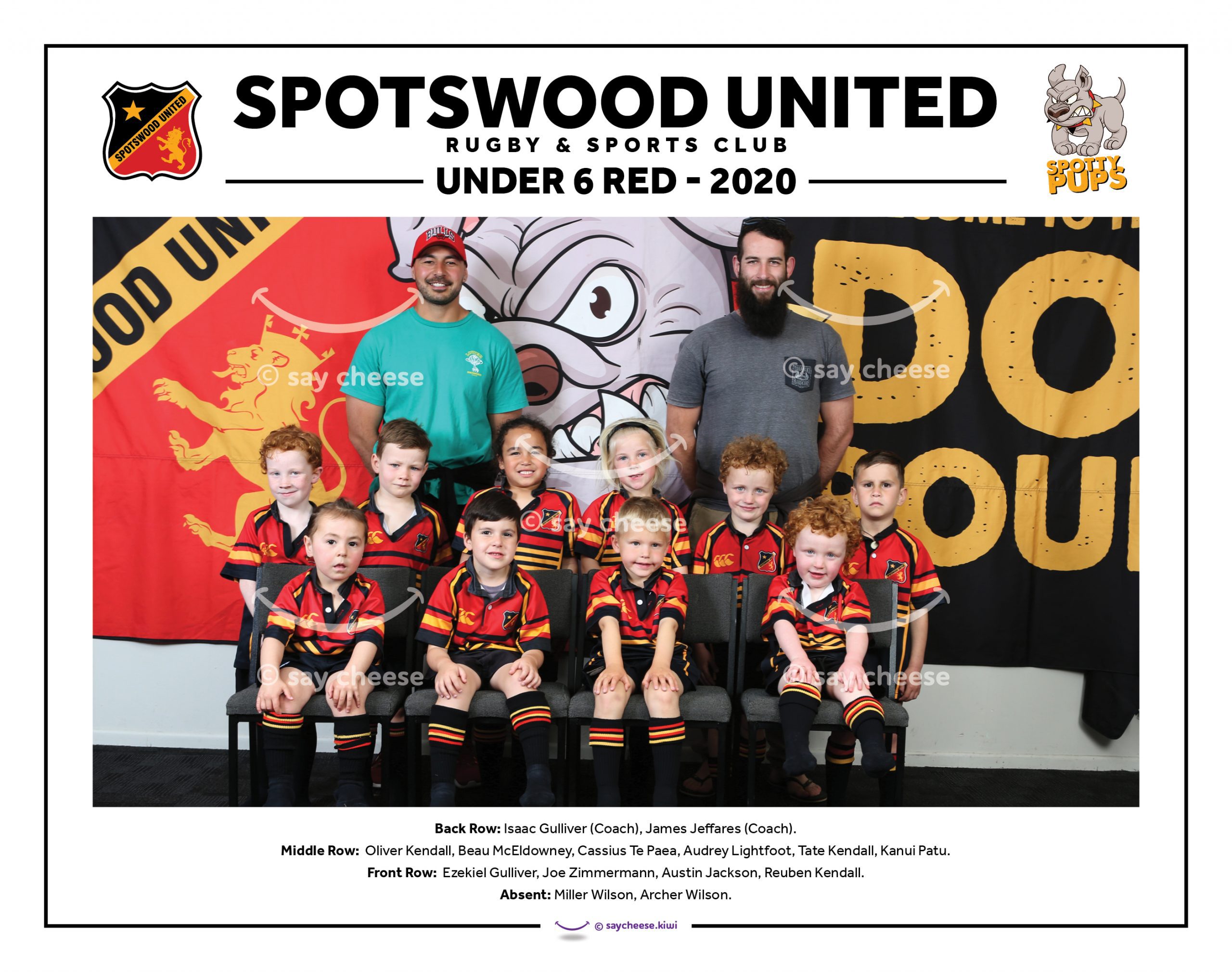2020 Spotswood United Under 6 Red [2020SPOTU6RED]