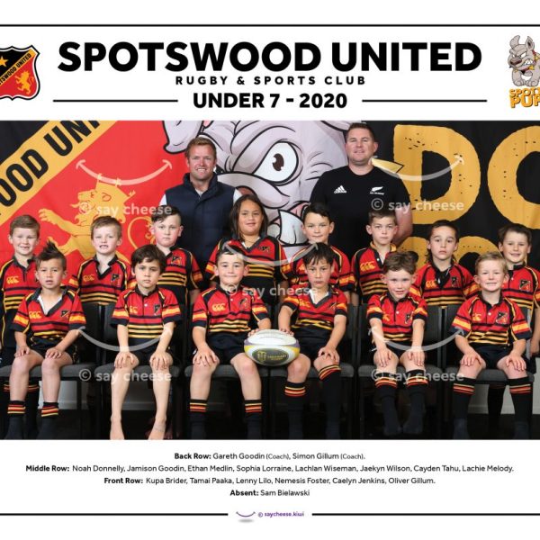 2020 Spotswood United Under 7