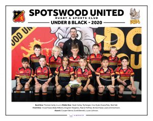 2020 Spotswood United Under 8 Black [2020SPOTU8BLA]
