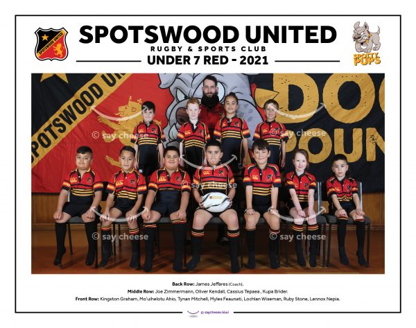 2021 Spotswood United Under 7 Red [2021SPOTU7RED]