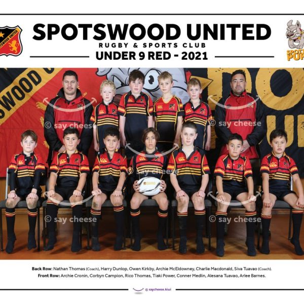2021 Spotswood United Under 9 Red