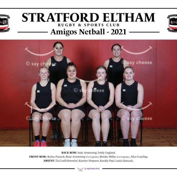 2021 Stratford Eltham Amigos Netball