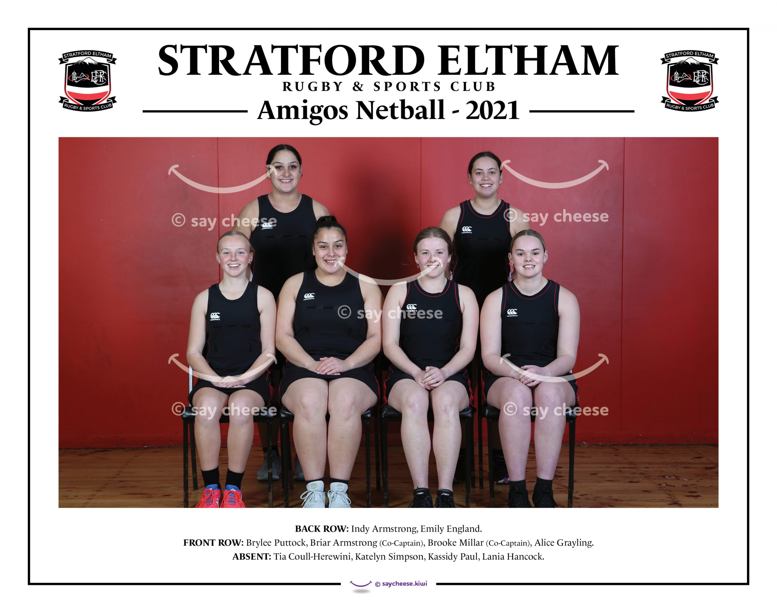 2021 Stratford Eltham Netball Amigos [2021STELNETAMI]