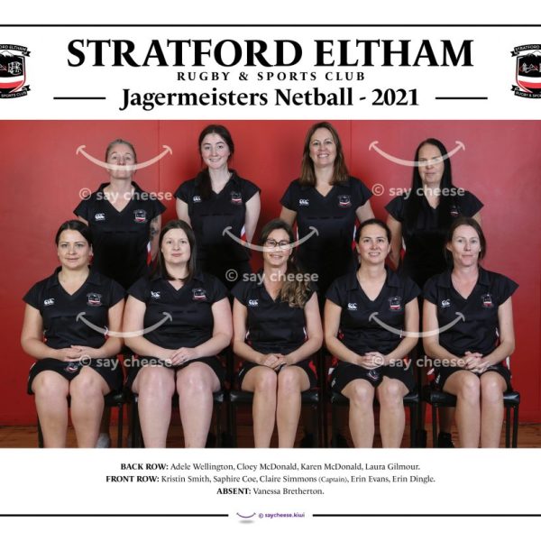 2021 Stratford Eltham Jagermeisters Netball