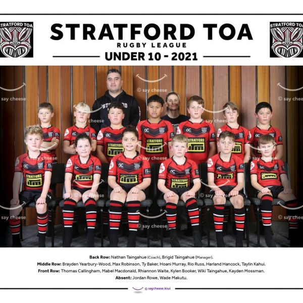 2021 Stratford Toa Under 10