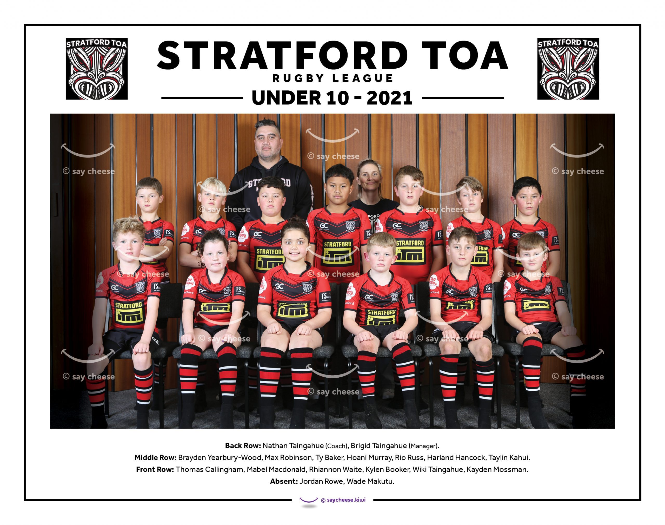 2021 Stratford Toa Under 10 [2021STOAU10]