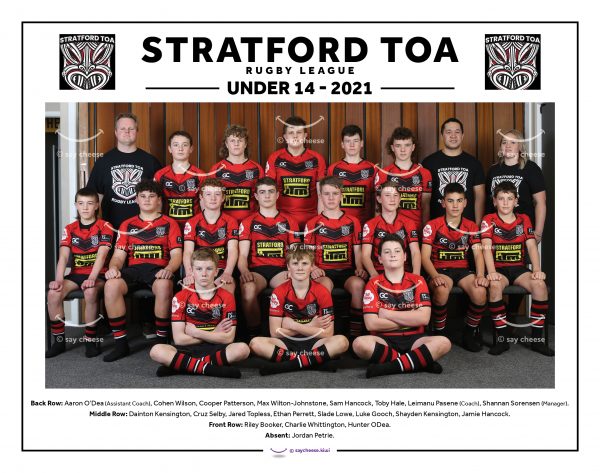 2021 Stratford Toa Under 14 [2021STOAU14]