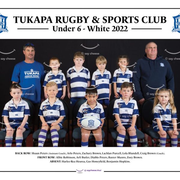2022 Tukapa Under 6 White