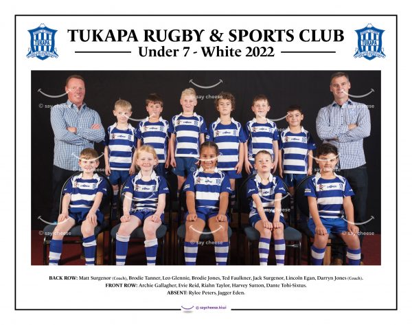 2022 Tukapa Under 7 White [2022TUKAU7WHI]