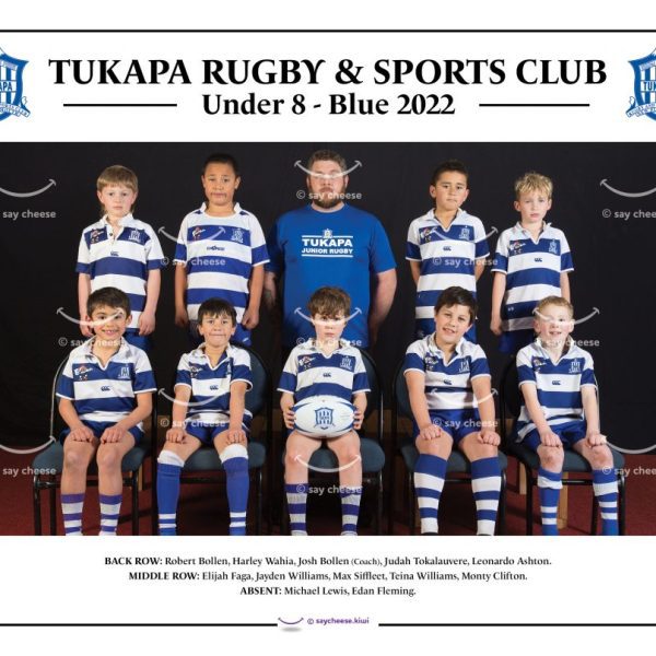 2022 Tukapa Under 8 Blue