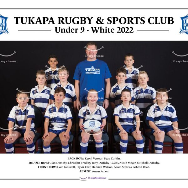 2022 Tukapa Under 9 White