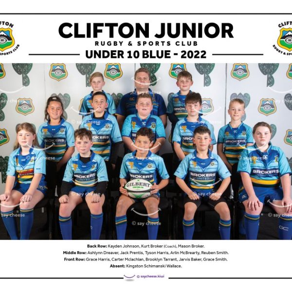 2022 Clifton Under 10 Blue