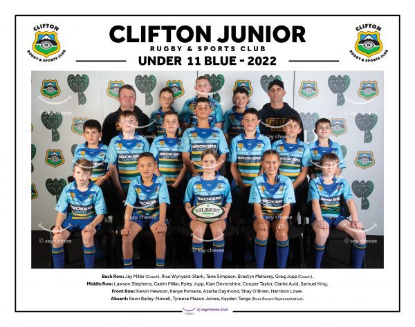 2022 Clifton Under 11 Blue [2022CLIFU11BLU]