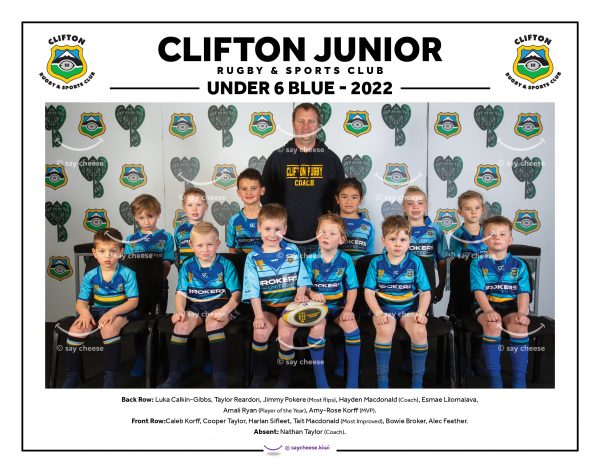 2022 Clifton Under 6 Blue [2022CLIFU6BLU]