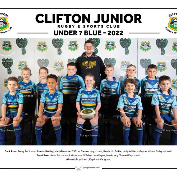 2022 Clifton Under 7 Blue