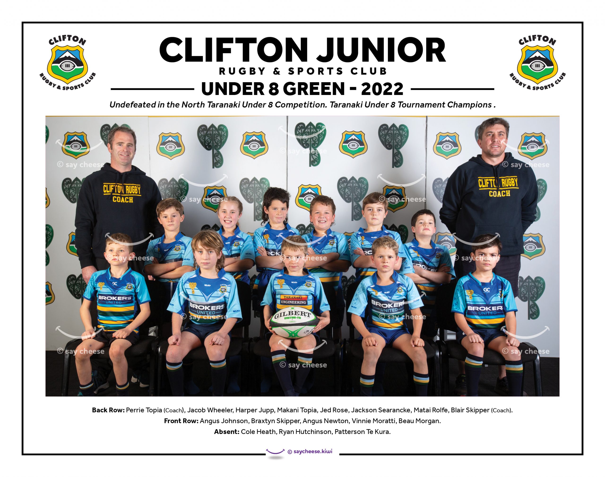 2022 Clifton Under 8 Green [2022CLIFU8GRE]