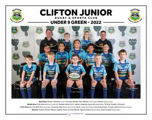 2022 Clifton Under 9 Green [2022CLIFU9GRE]