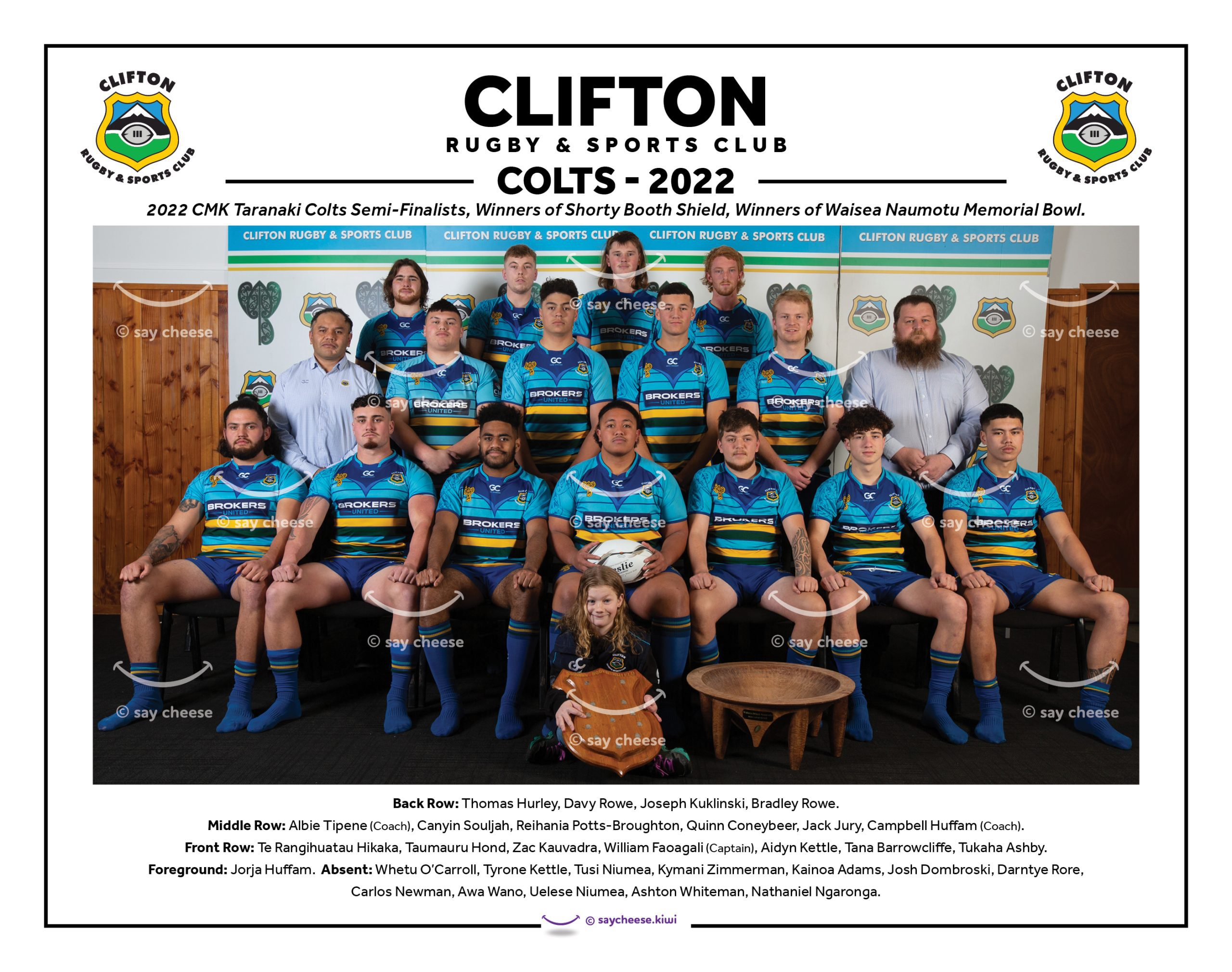 2022 Clifton COLTS [2022CLIFCOLT]