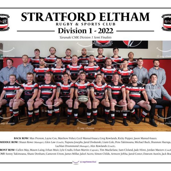 2022 Stratford Eltham Division 1
