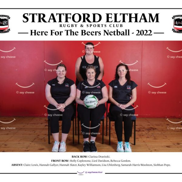 2022 Stratford Eltham Here for the Beers Netball