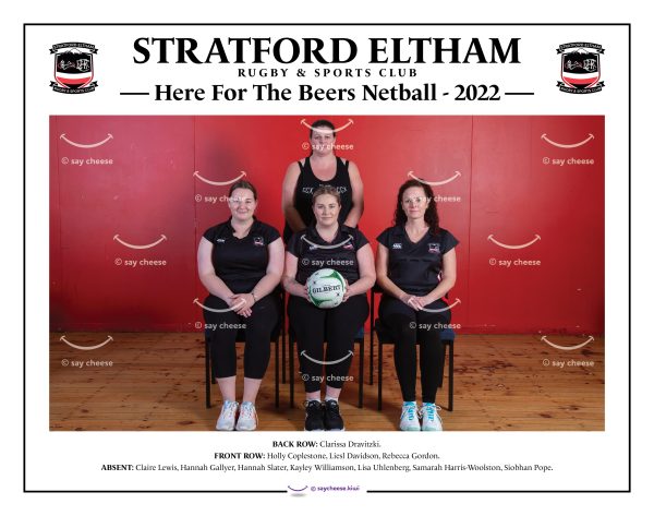 2022 Stratford Eltham Here for the Beers Netball [2022STELNETHFB]