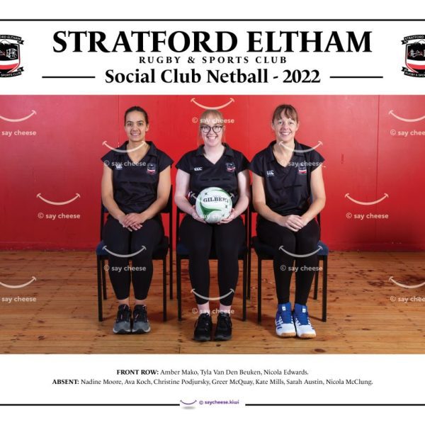 2022 Stratford Eltham Social Club Netball