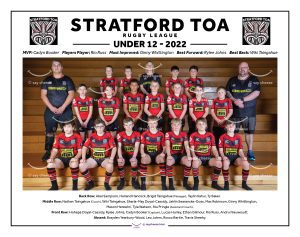 2022 Stratford Toa Under 12 [2022STOAU12]