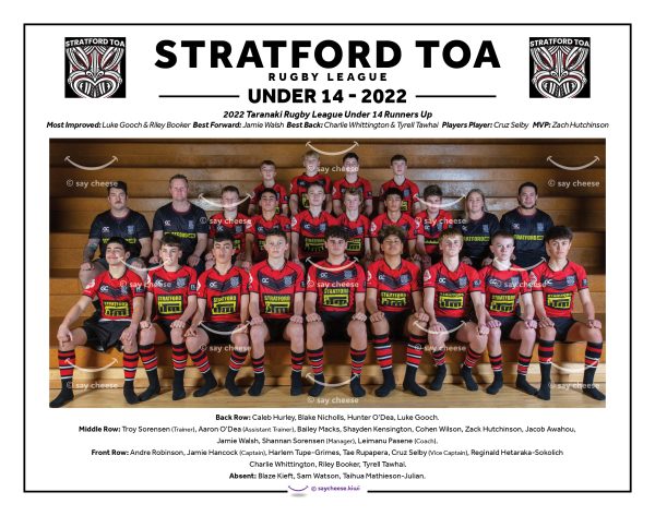 2022 Stratford Toa Under 14 [2022STOAU14]