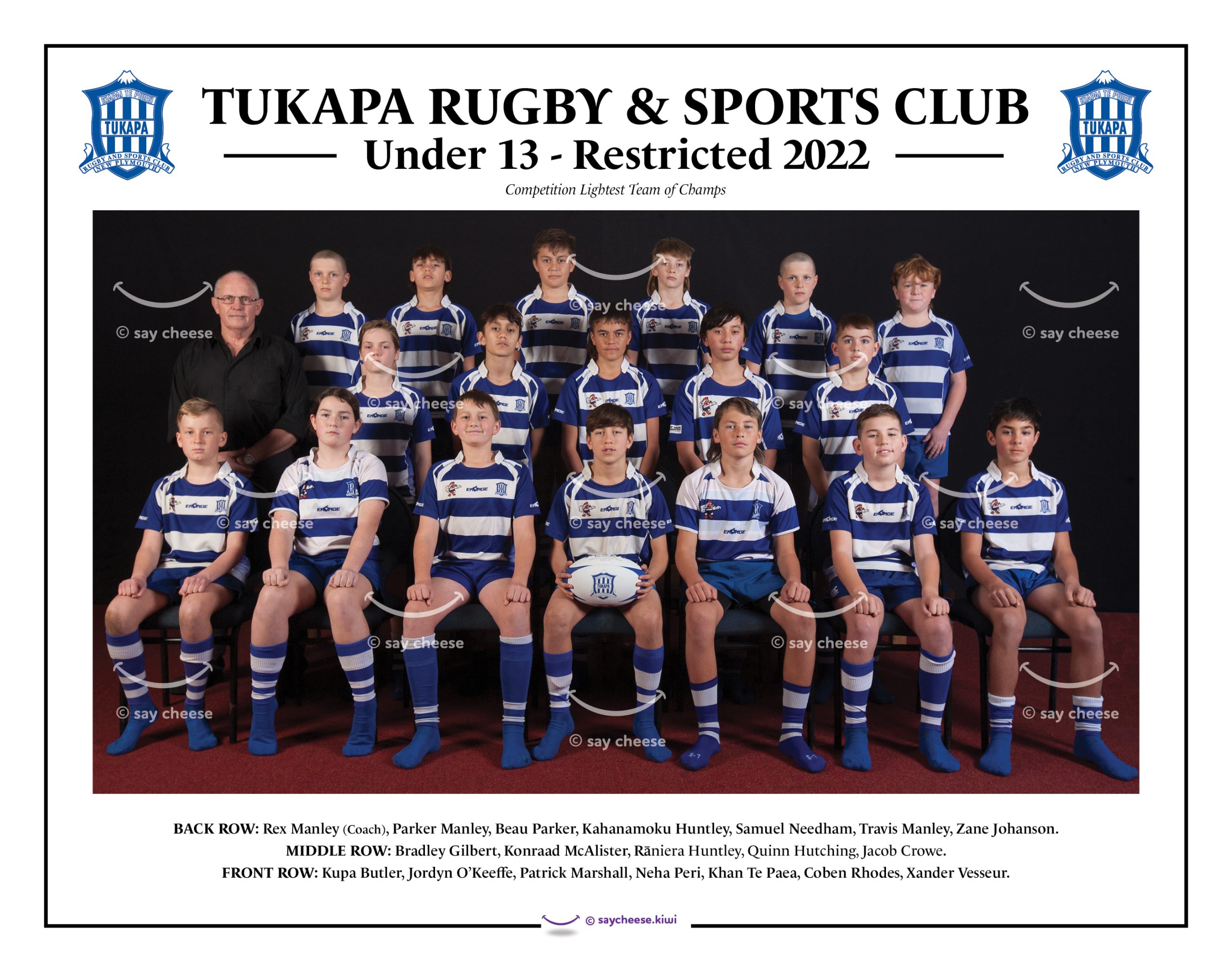 2022 Tukapa Under 13 Restricted [2022TUKAU13RES]