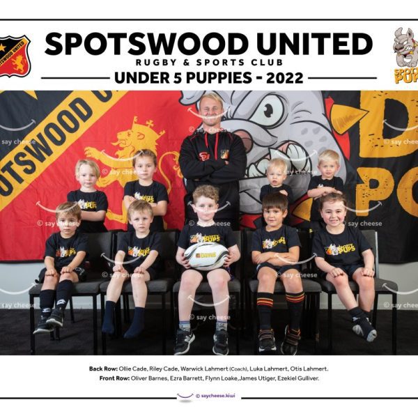 2022 Spotswood United Under 5 Puppies